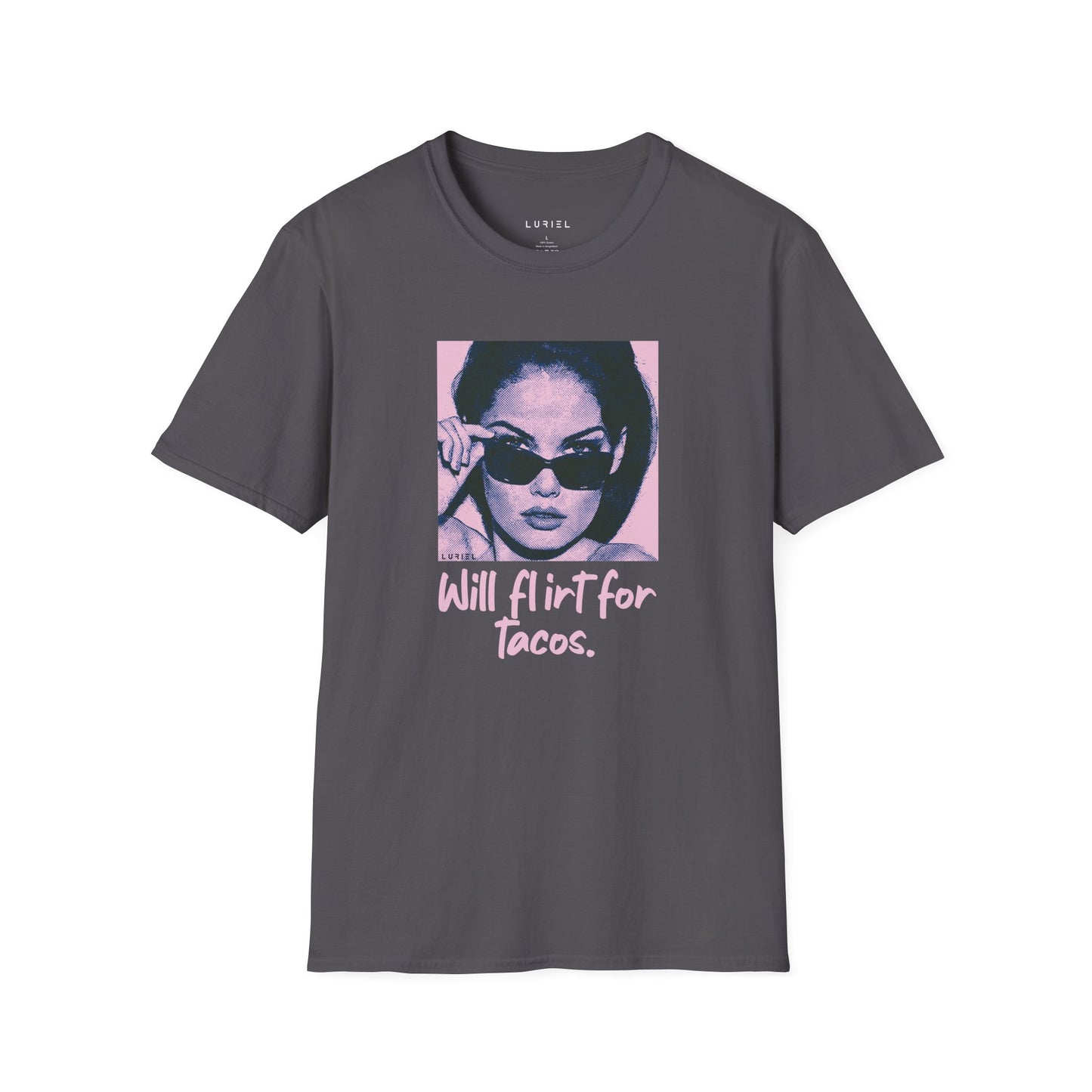 T-Shirt Will Flirt For Tacos T-Shirt Will Flirt For Tacos T-Shirt