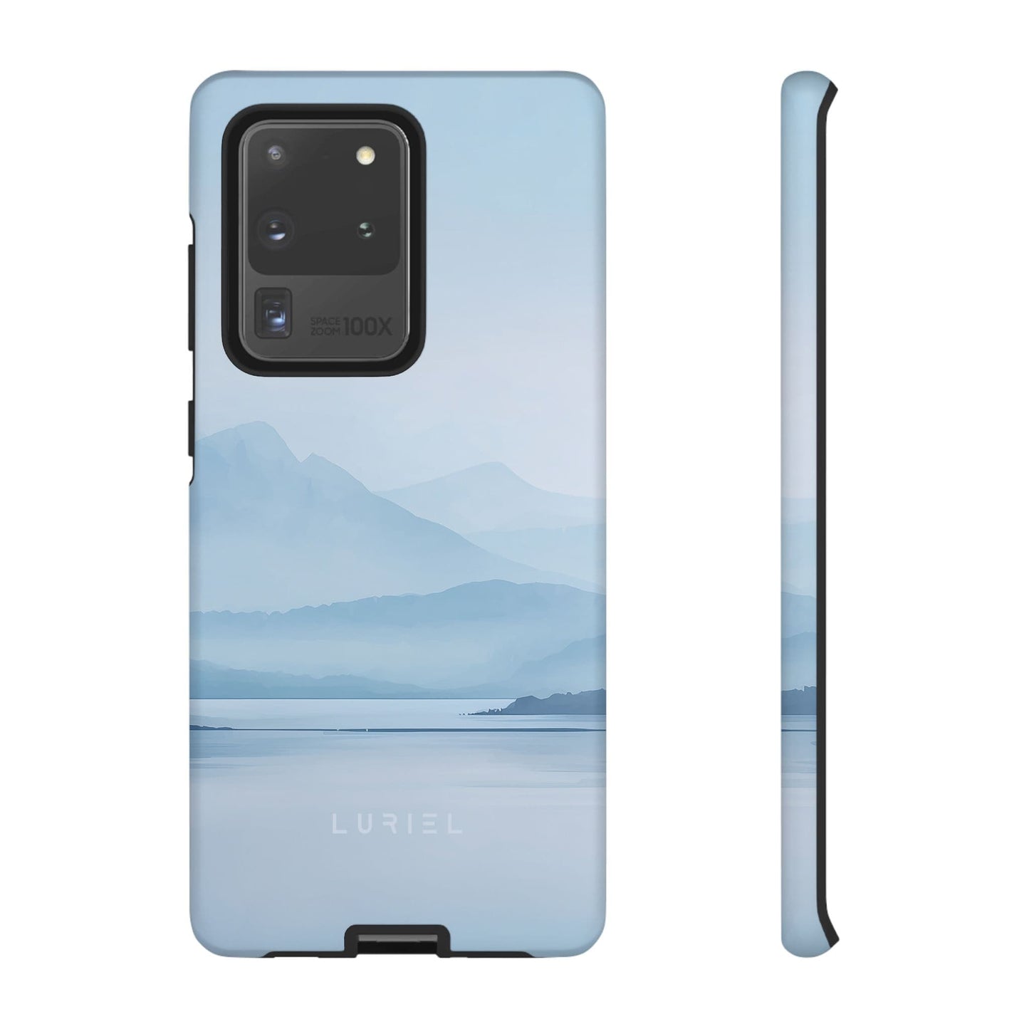 Phone Case Misty Blue Mountain Lake Tough Phone Case Misty Blue Mountain Lake Tough Phone Case