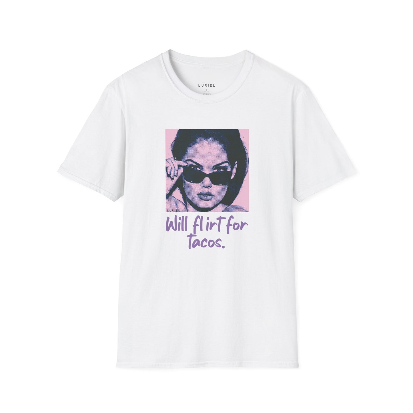T-Shirt Will Flirt For Tacos T-Shirt Will Flirt For Tacos T-Shirt