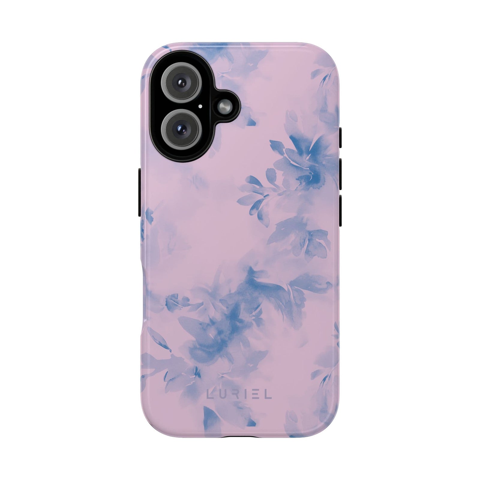 Phone Case Blue Watercolor Floral Tough Phone Case Blue Watercolor Floral Tough Phone Case