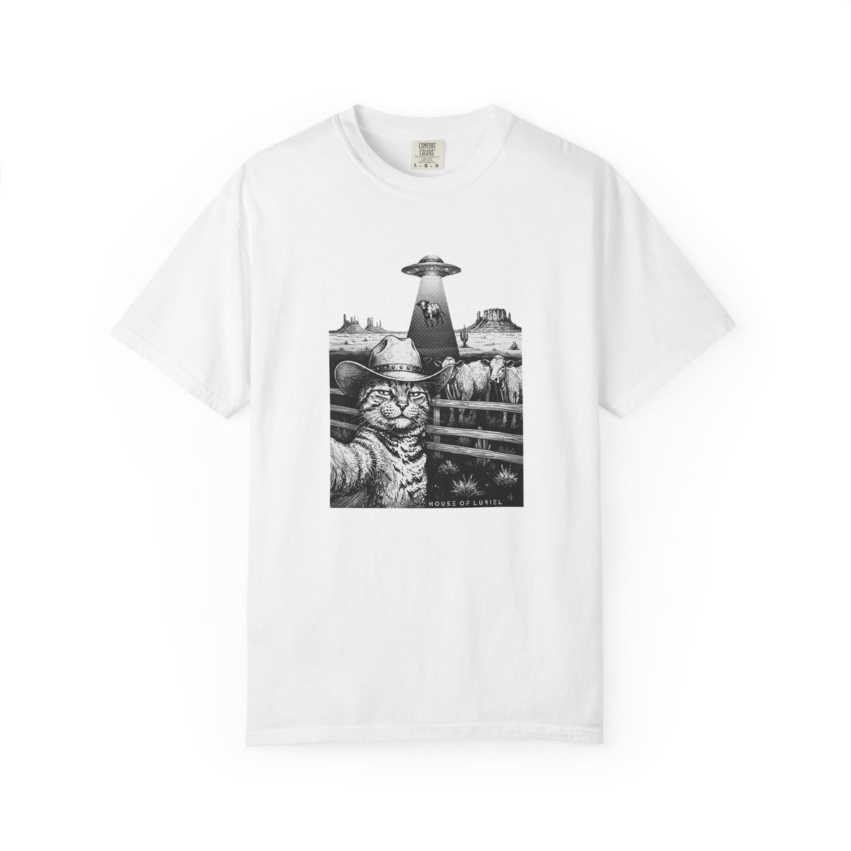 T-Shirt Alien Abduction Cat T-Shirt Alien Abduction Cat T-Shirt