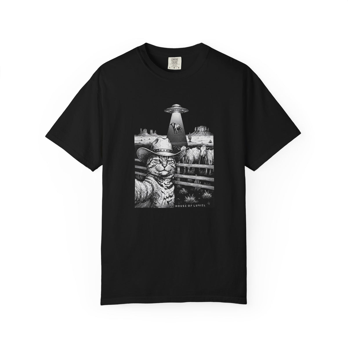 T-Shirt Alien Abduction Cat T-Shirt Alien Abduction Cat T-Shirt