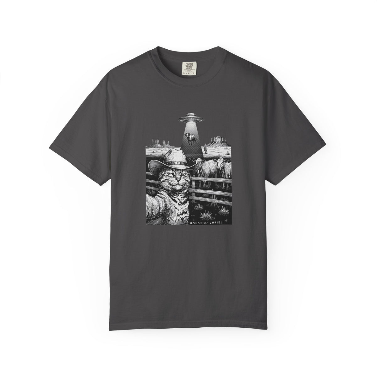 T-Shirt Alien Abduction Cat T-Shirt Alien Abduction Cat T-Shirt