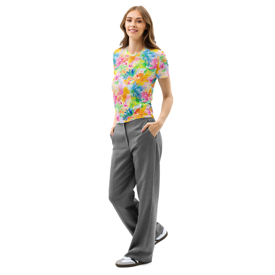 Caribbean Beach cotton crew neck t-shirt Caribbean Beach cotton crew neck t-shirt