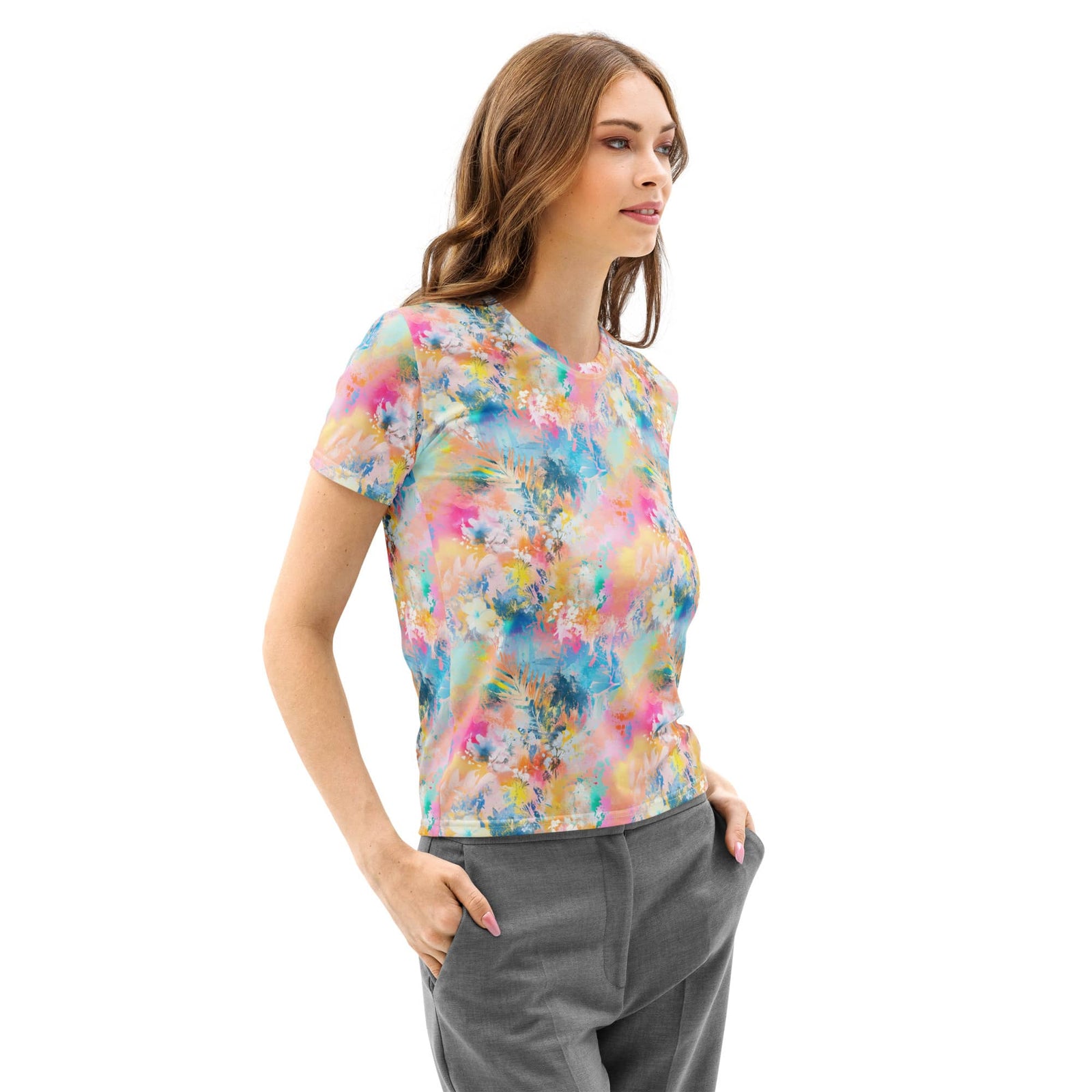 Gate To Paradise Women’s cotton crew neck t-shirt Gate To Paradise Women’s cotton crew neck t-shirt