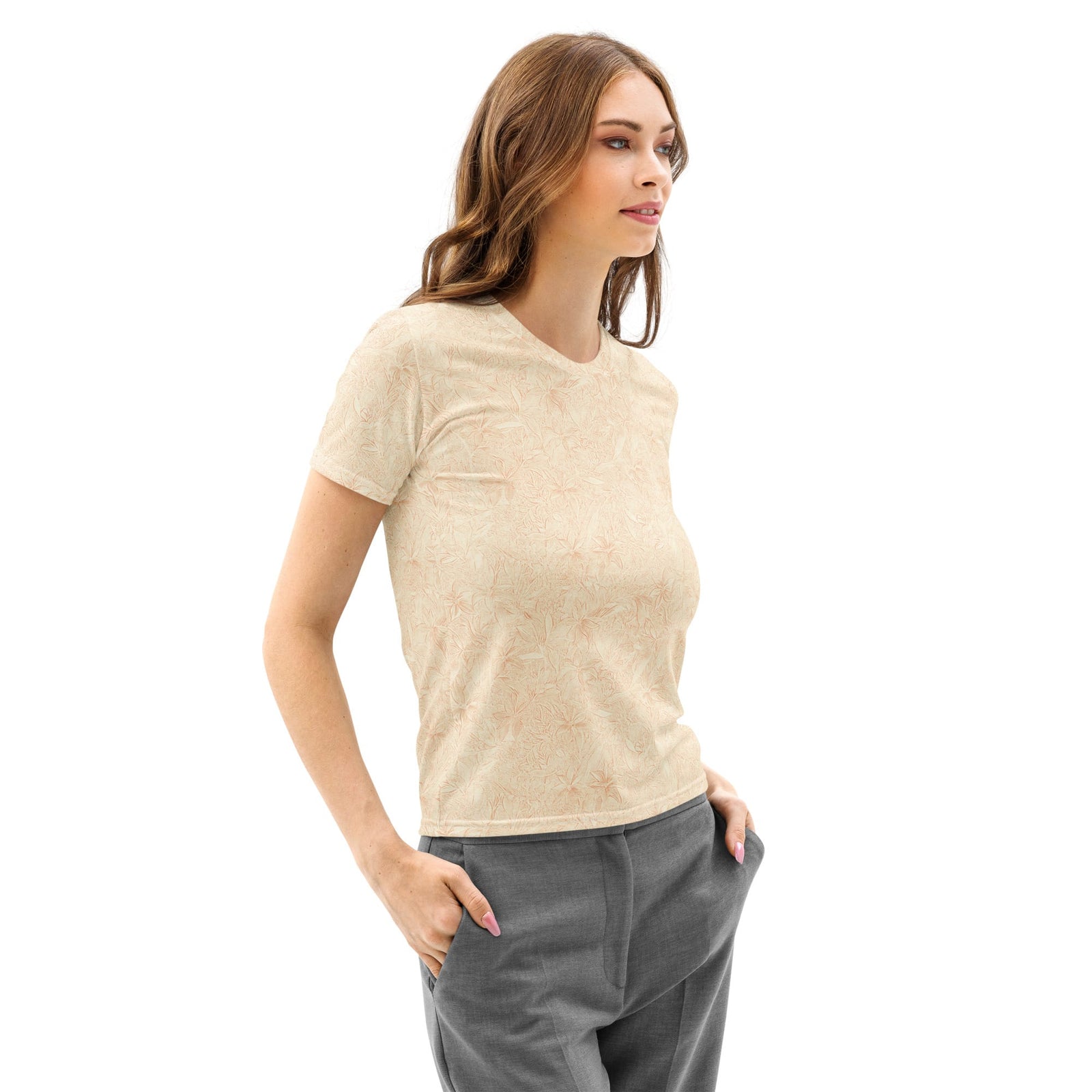 Creme de la Creme Women’s cotton crew neck t-shirt Creme de la Creme Women’s cotton crew neck t-shirt