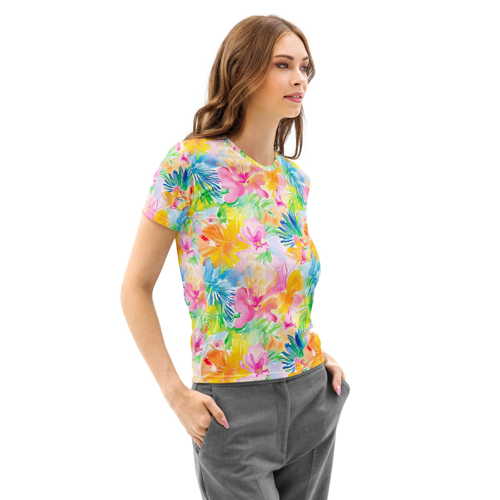 Caribbean Beach cotton crew neck t-shirt Caribbean Beach cotton crew neck t-shirt