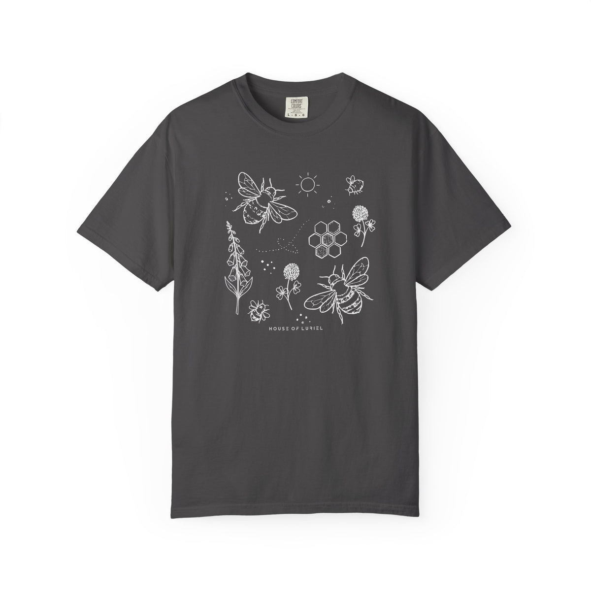 T-Shirt Bees Sketch T-shirt Bees Sketch T-shirt
