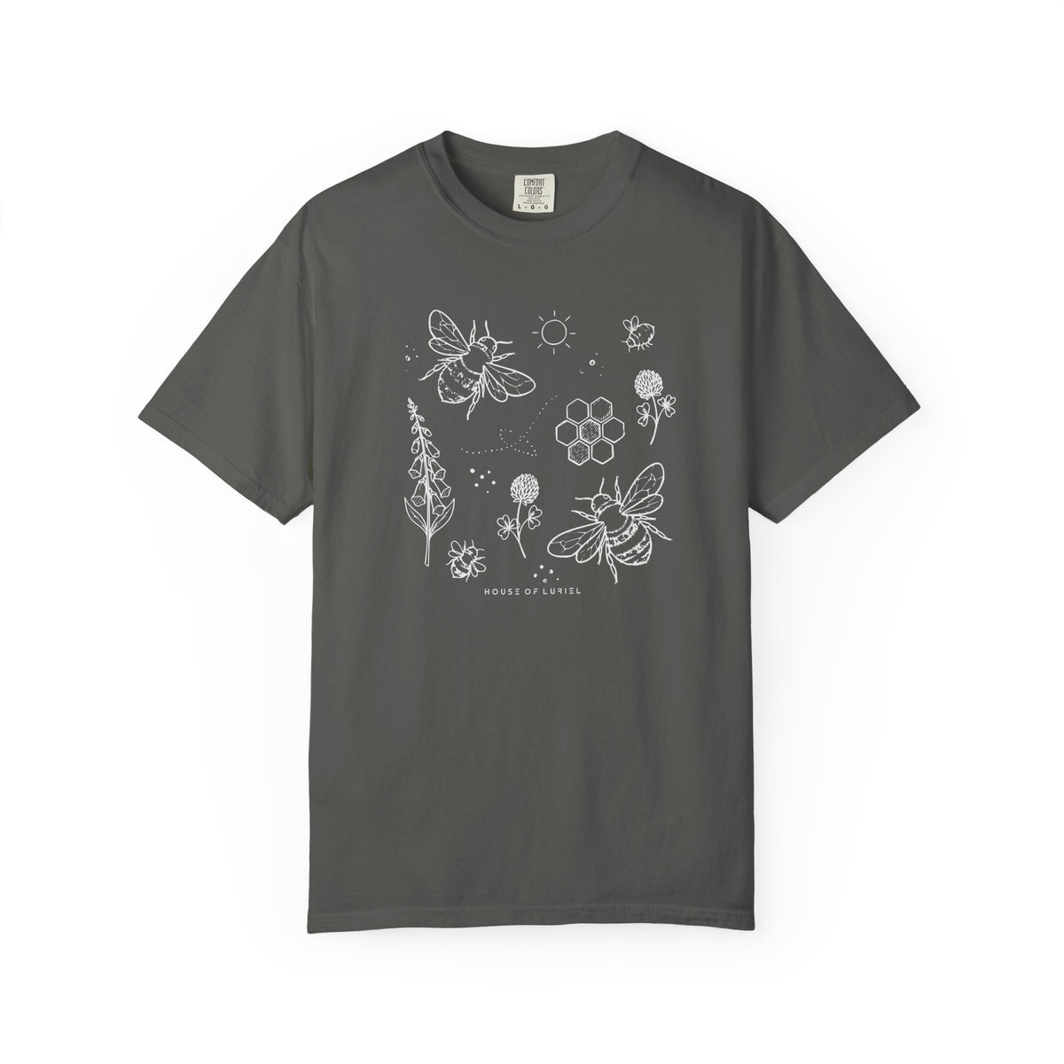 T-Shirt Bees Sketch T-shirt Bees Sketch T-shirt