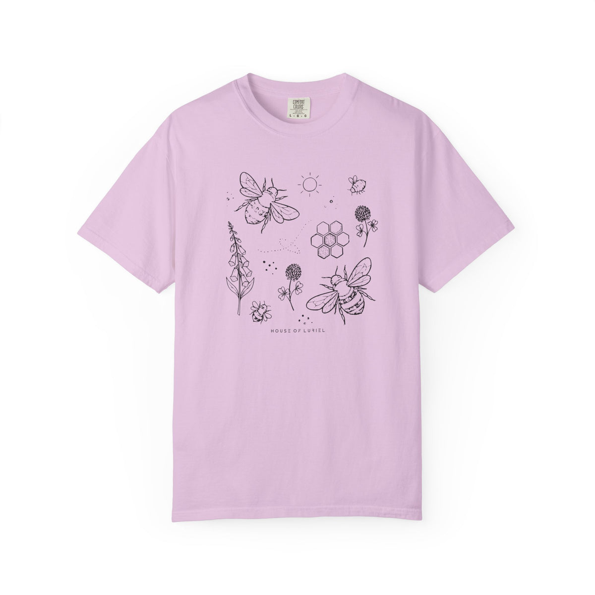 T-Shirt Bees Sketch T-shirt Bees Sketch T-shirt