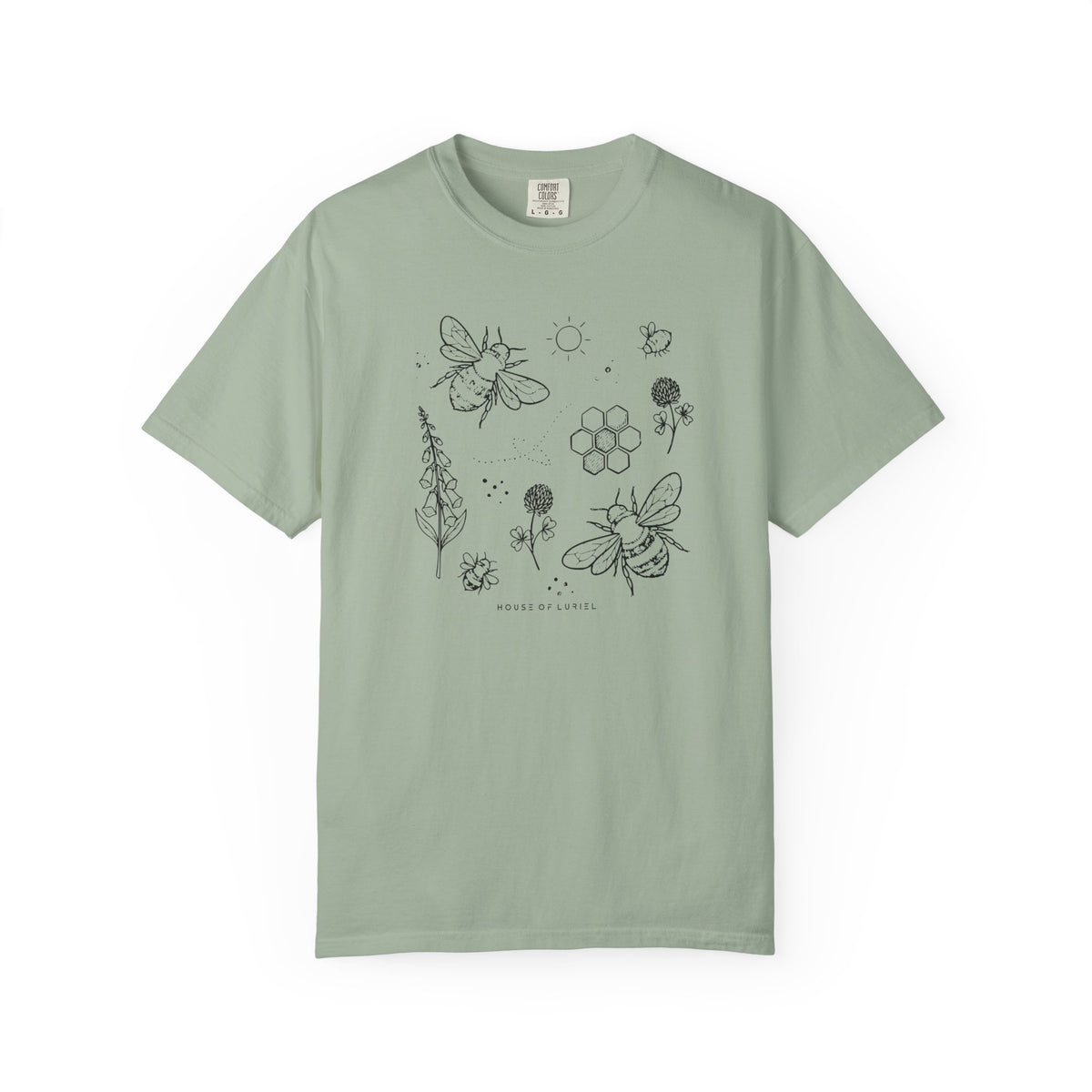 T-Shirt Bees Sketch T-shirt Bees Sketch T-shirt