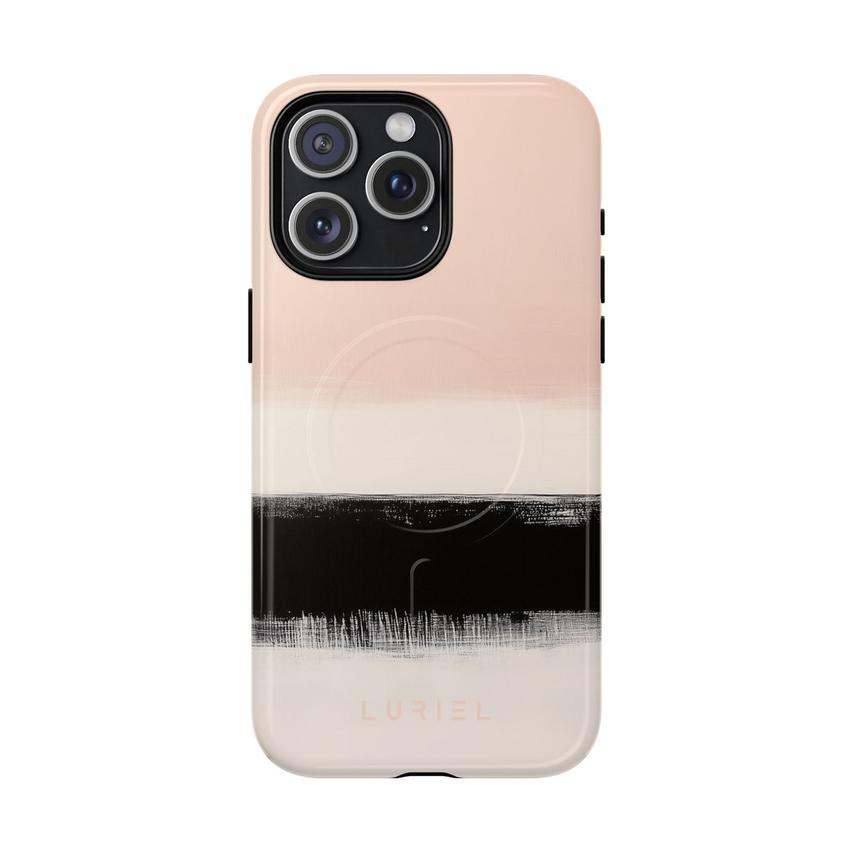 Phone Case Blush Stripes Tough Magsafe Case Blush Stripes Tough Magsafe Case