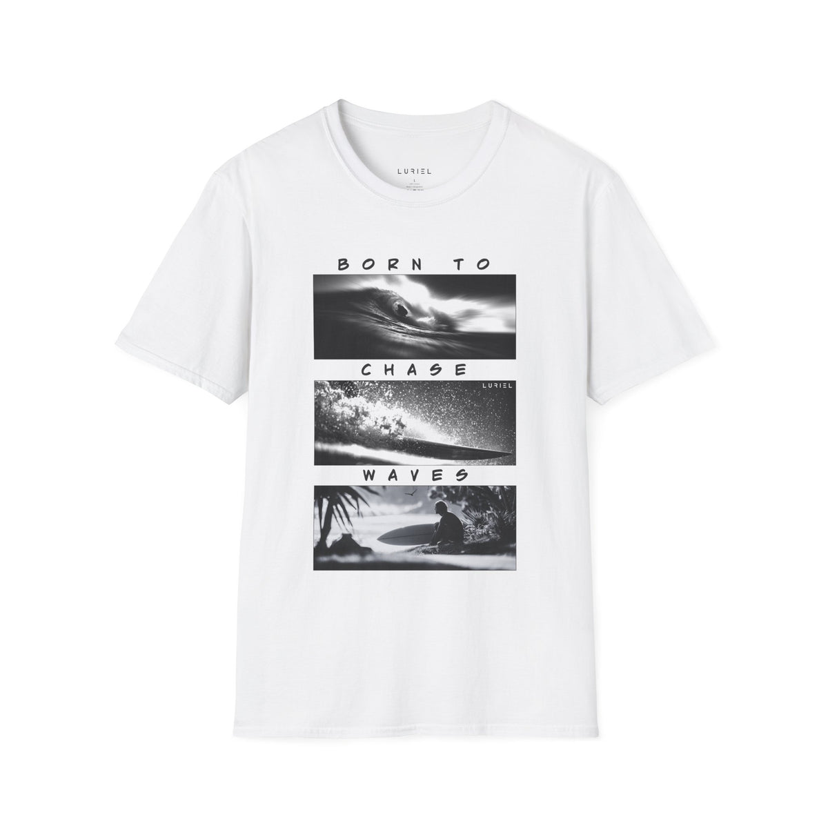 T-Shirt Born to Chase Waves T-Shirt Born to Chase Waves T-Shirt