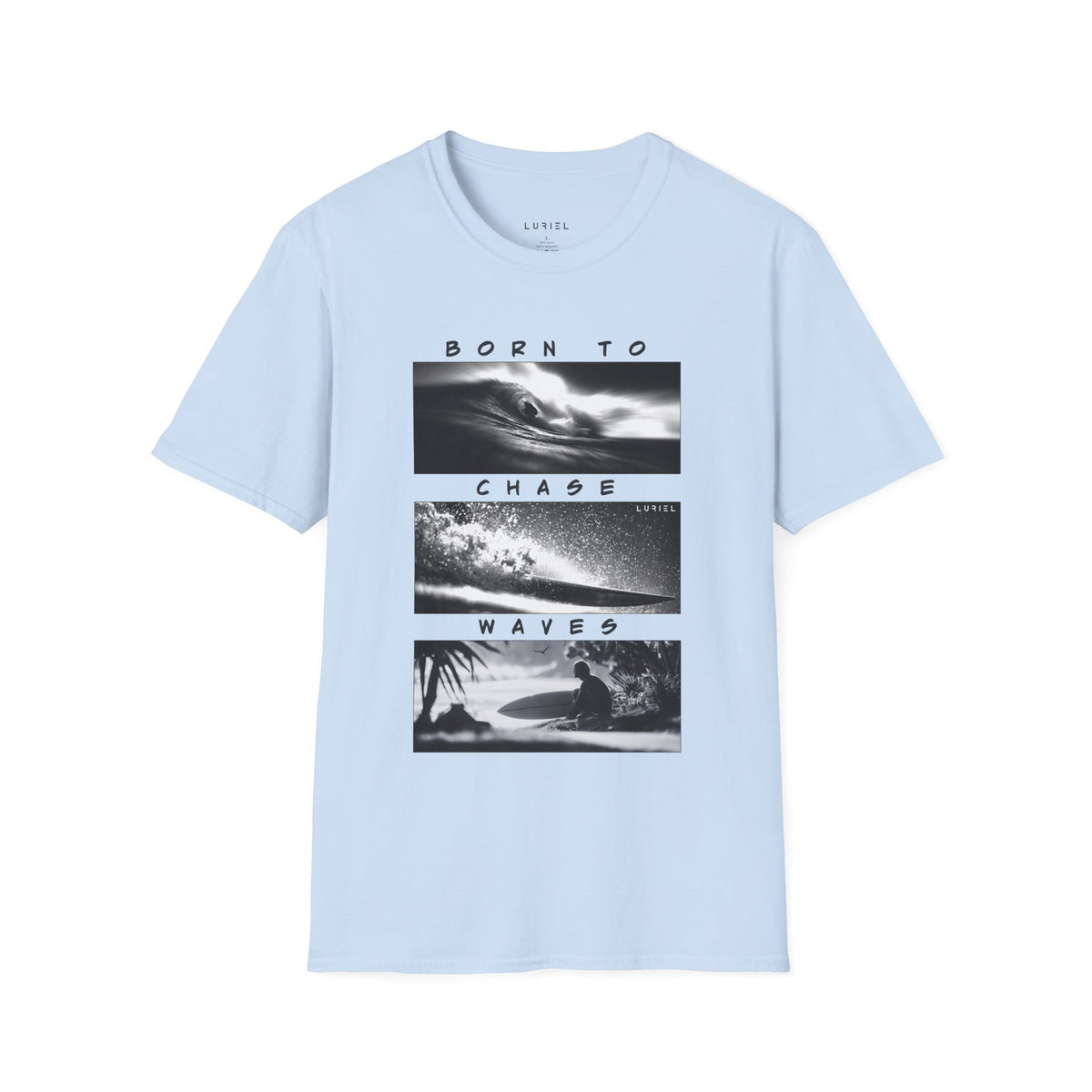 T-Shirt Born to Chase Waves T-Shirt Born to Chase Waves T-Shirt