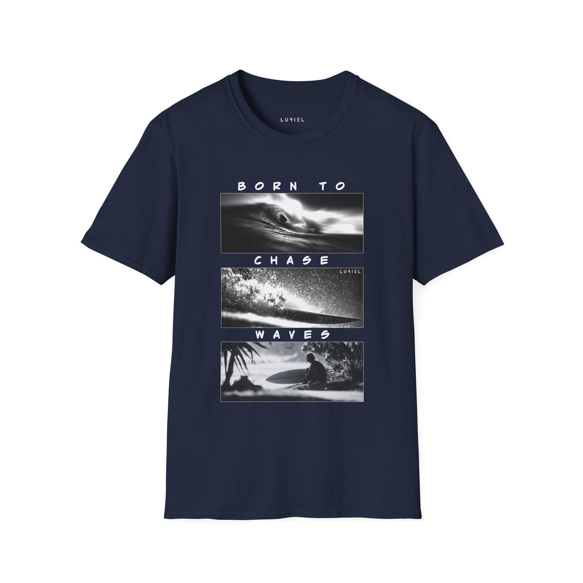 T-Shirt Born to Chase Waves T-Shirt Born to Chase Waves T-Shirt