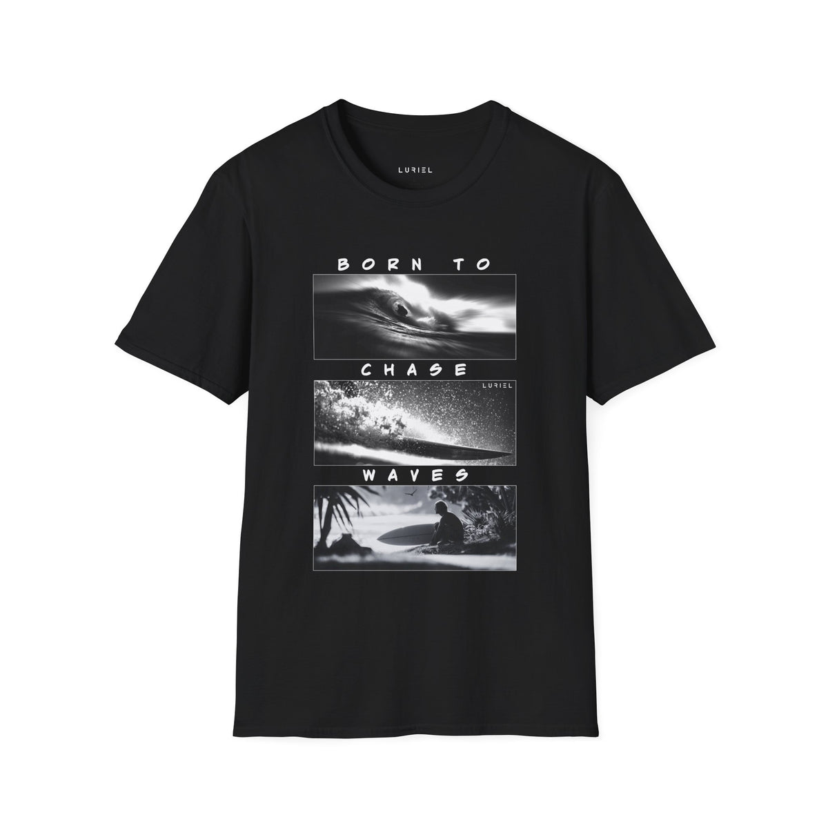 T-Shirt Born to Chase Waves T-Shirt Born to Chase Waves T-Shirt