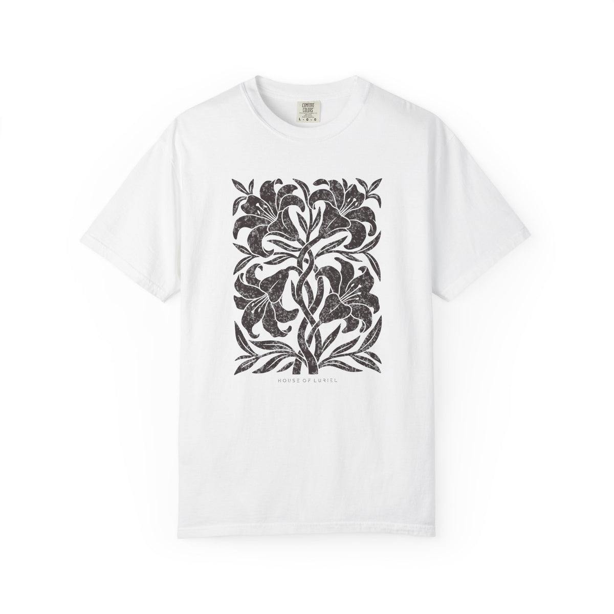 T-Shirt Botanical Monochrome Floral T-Shirt Botanical Monochrome Floral T-Shirt