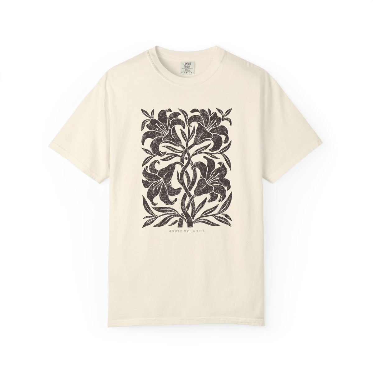 T-Shirt Botanical Monochrome Floral T-Shirt Botanical Monochrome Floral T-Shirt