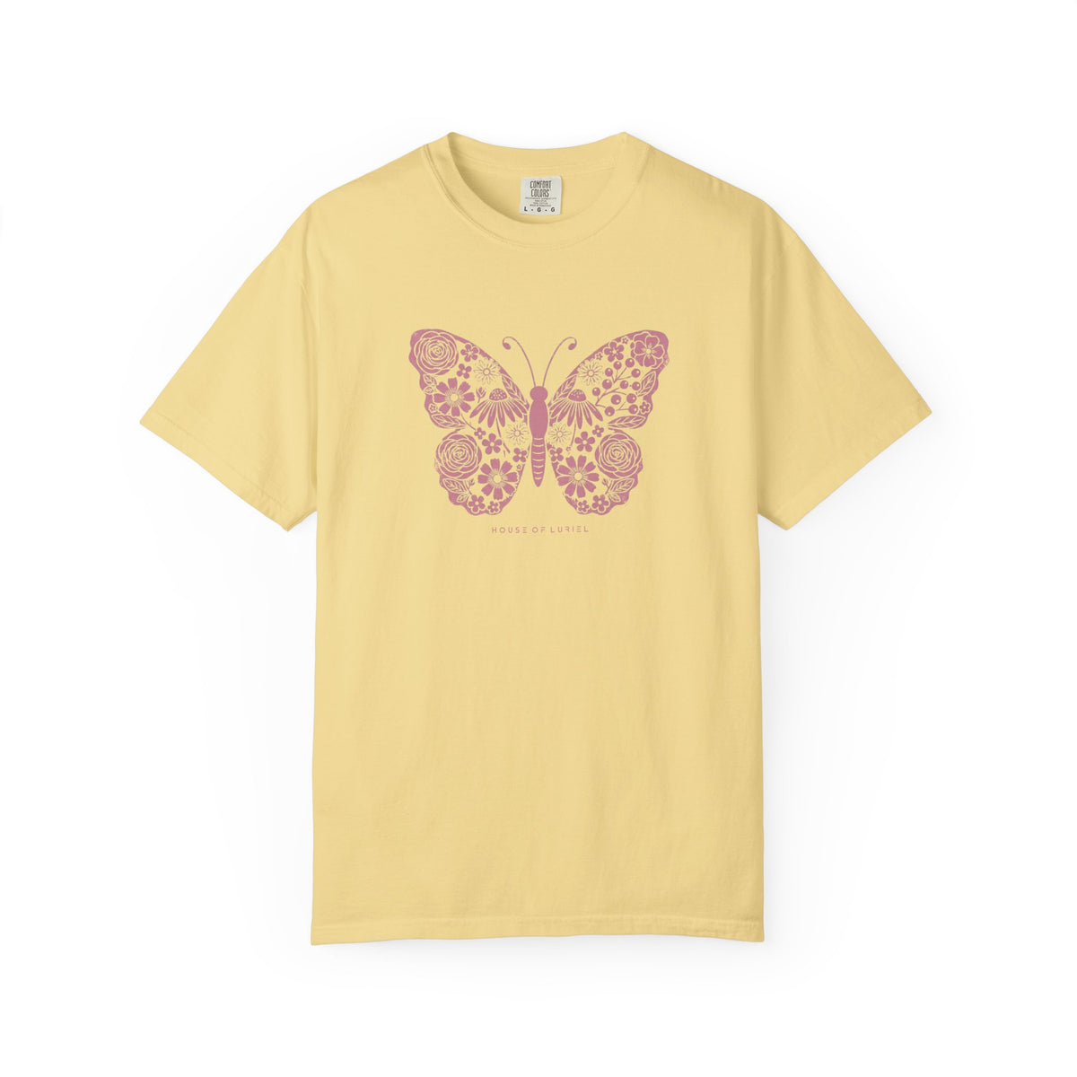 T-Shirt Butterfly Floral T-Shirt Butterfly Floral T-Shirt