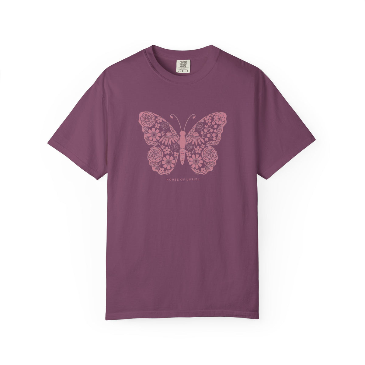 T-Shirt Butterfly Floral T-Shirt Butterfly Floral T-Shirt