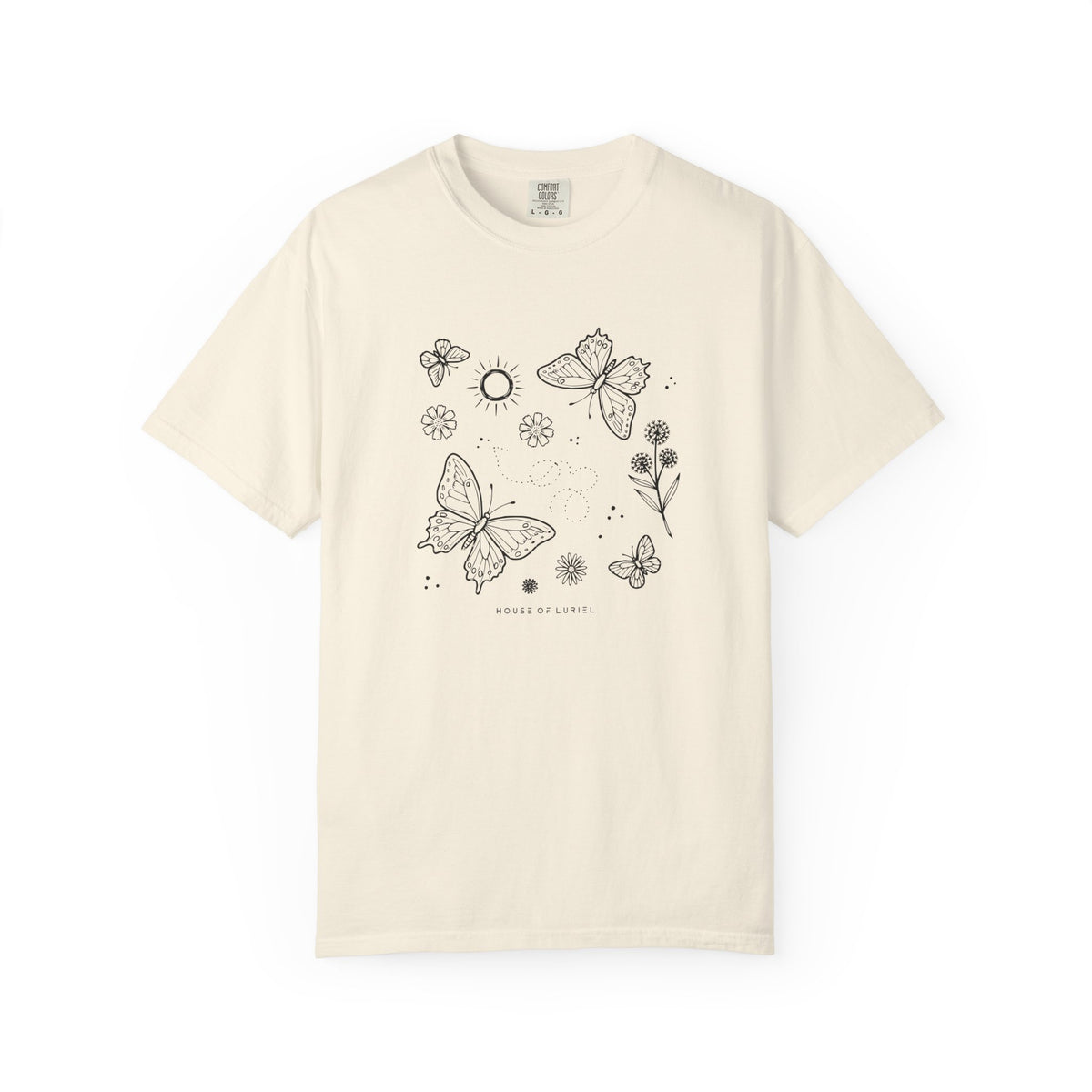T-Shirt Butterfly Sketch T-Shirt Butterfly Sketch T-Shirt