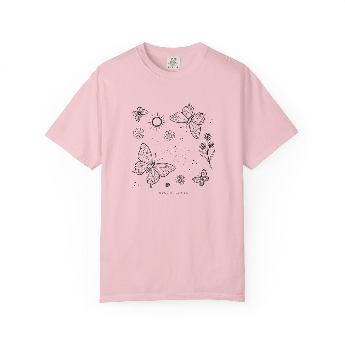 T-Shirt Butterfly Sketch T-Shirt Butterfly Sketch T-Shirt