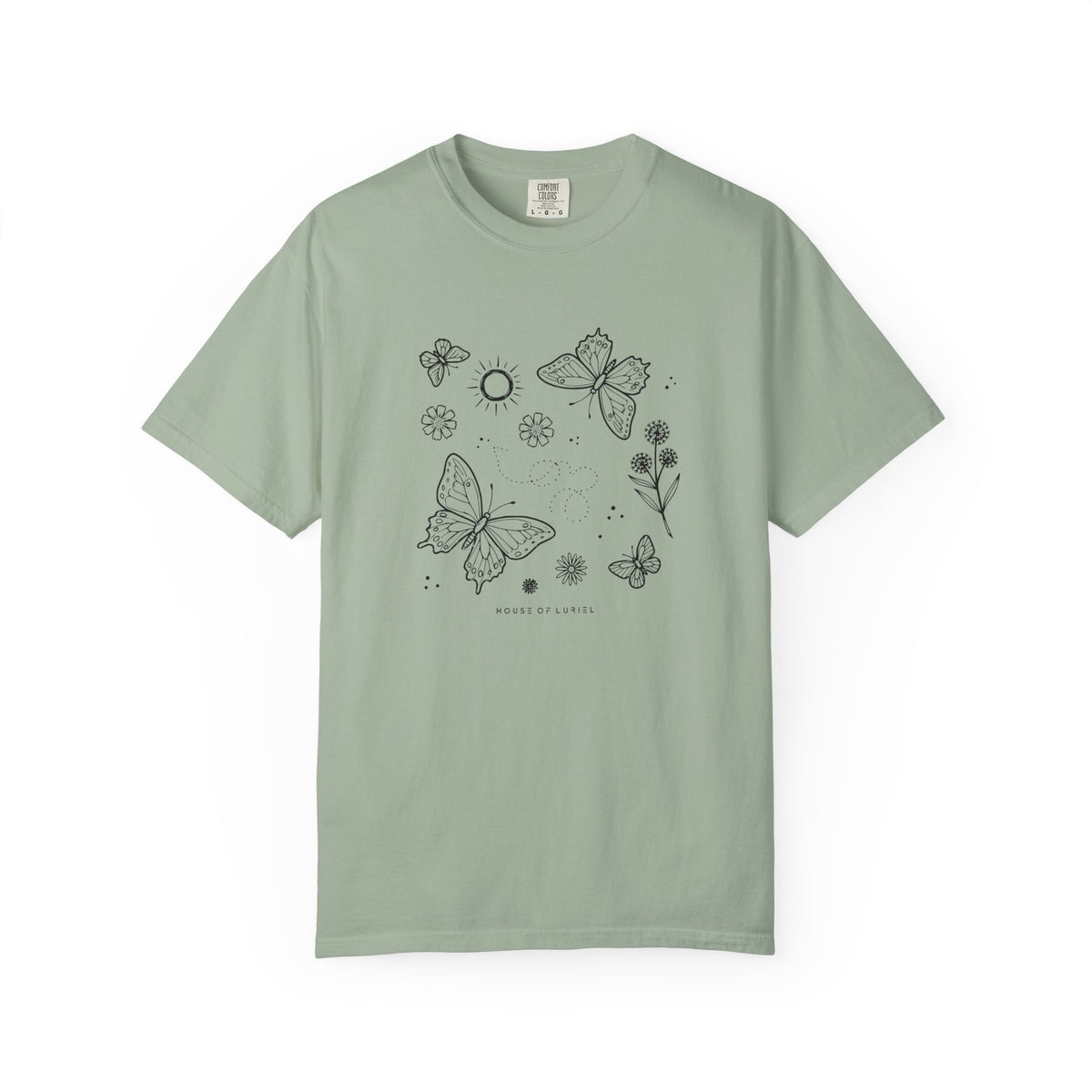 T-Shirt Butterfly Sketch T-Shirt Butterfly Sketch T-Shirt