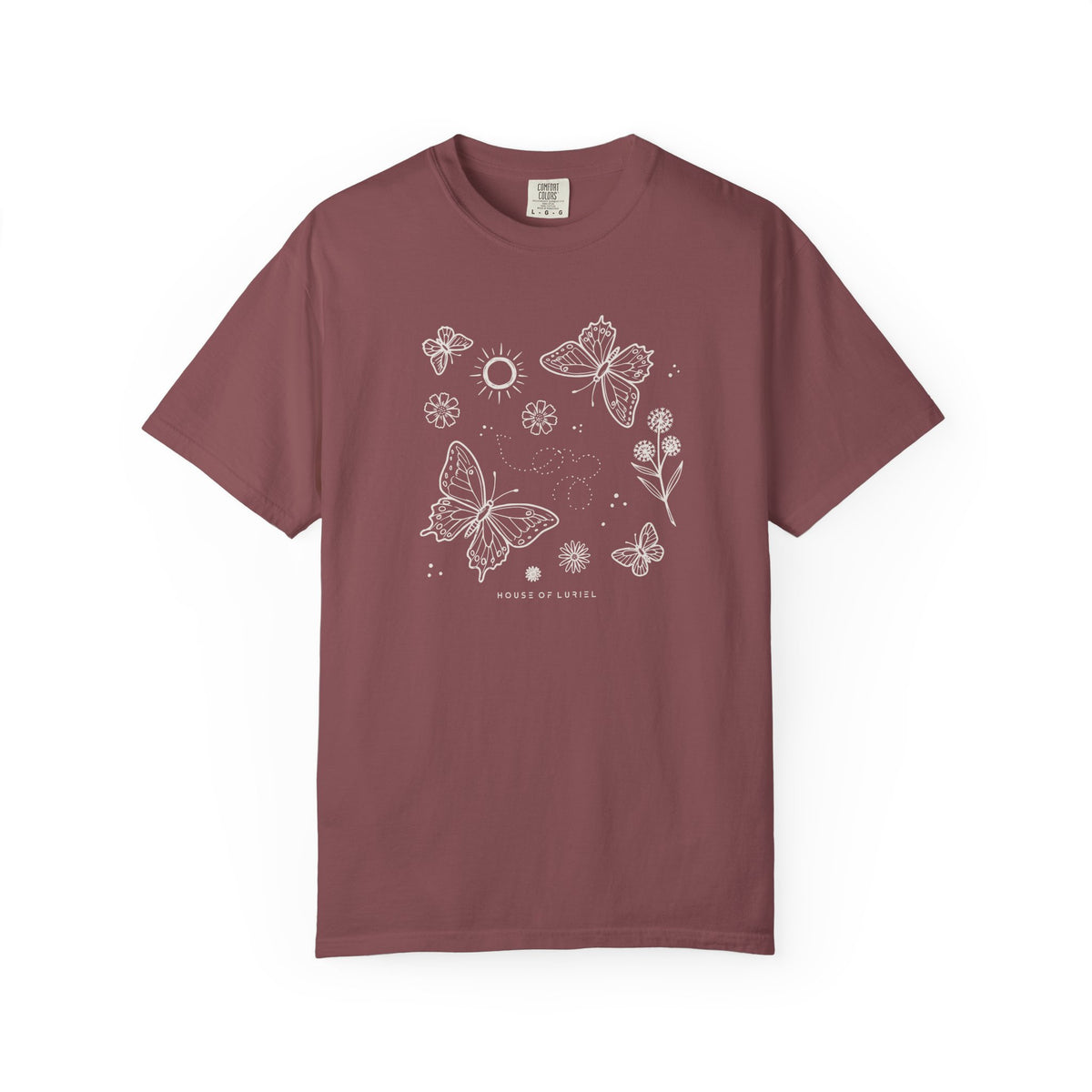 T-Shirt Butterfly Sketch T-Shirt Butterfly Sketch T-Shirt