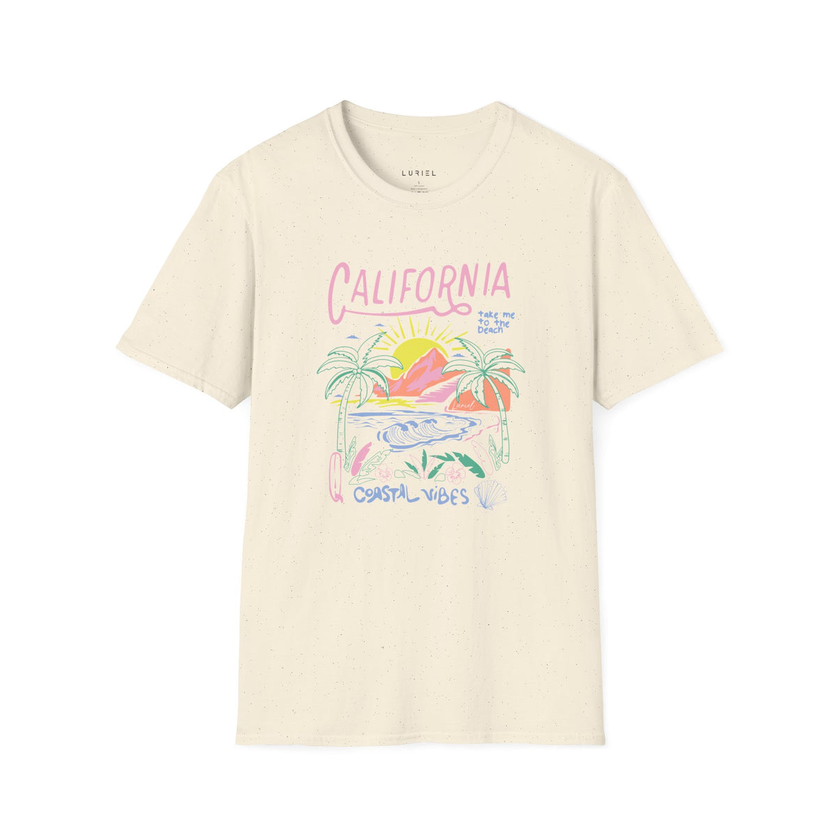 T-Shirt California Coastal Vibes T-Shirt California Coastal Vibes T-Shirt