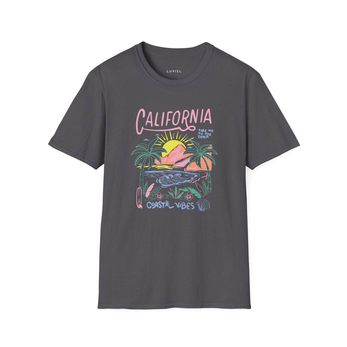 T-Shirt California Coastal Vibes T-Shirt California Coastal Vibes T-Shirt