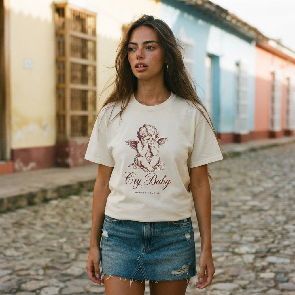 T-Shirt Cry Baby T-Shirt Cry Baby T-Shirt