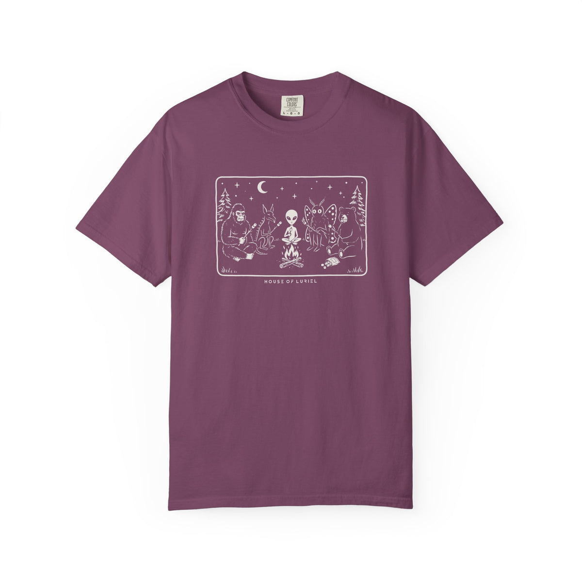 T-Shirt Cryptid Campfire T-Shirt Cryptid Campfire T-Shirt