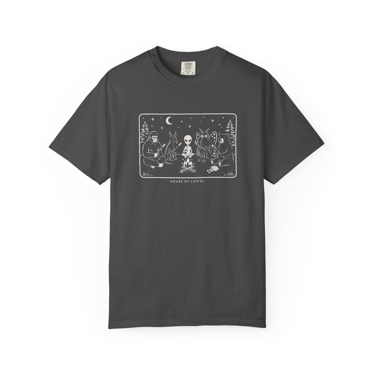 T-Shirt Cryptid Campfire T-Shirt Cryptid Campfire T-Shirt