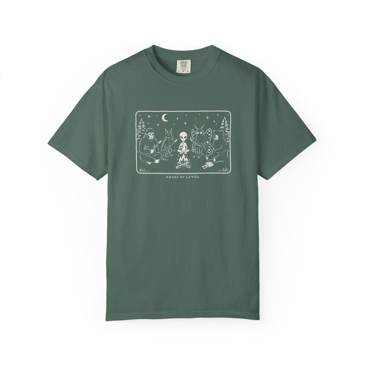 T-Shirt Cryptid Campfire T-Shirt Cryptid Campfire T-Shirt
