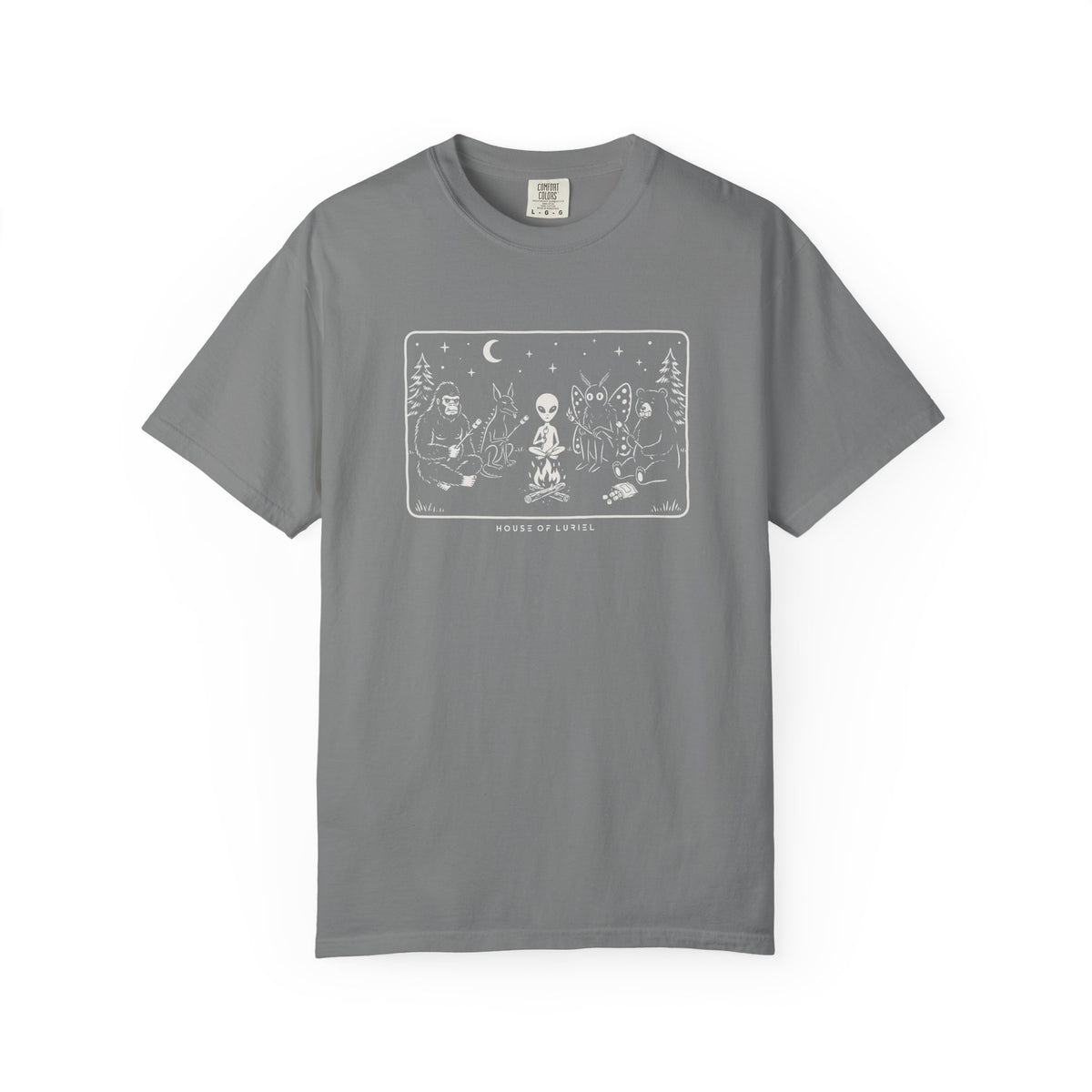 T-Shirt Cryptid Campfire T-Shirt Cryptid Campfire T-Shirt