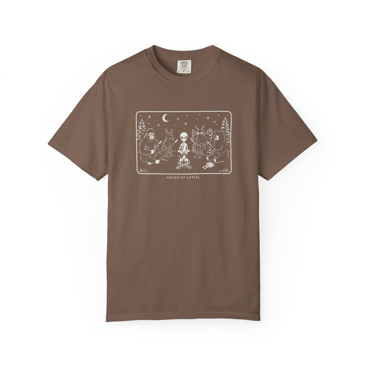 T-Shirt Cryptid Campfire T-Shirt Cryptid Campfire T-Shirt