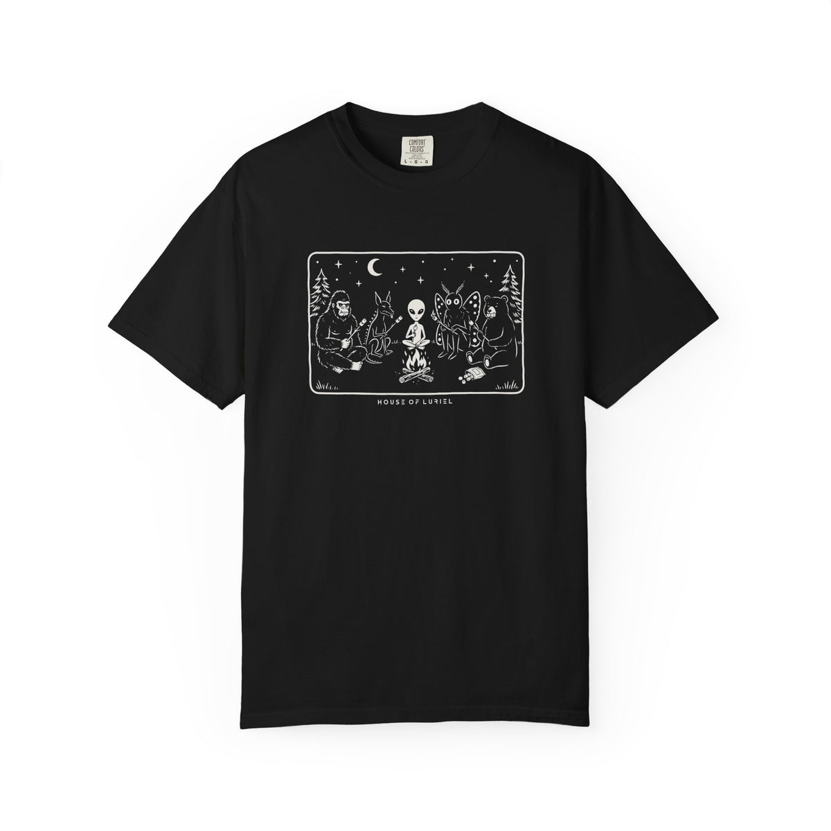 T-Shirt Cryptid Campfire T-Shirt Cryptid Campfire T-Shirt