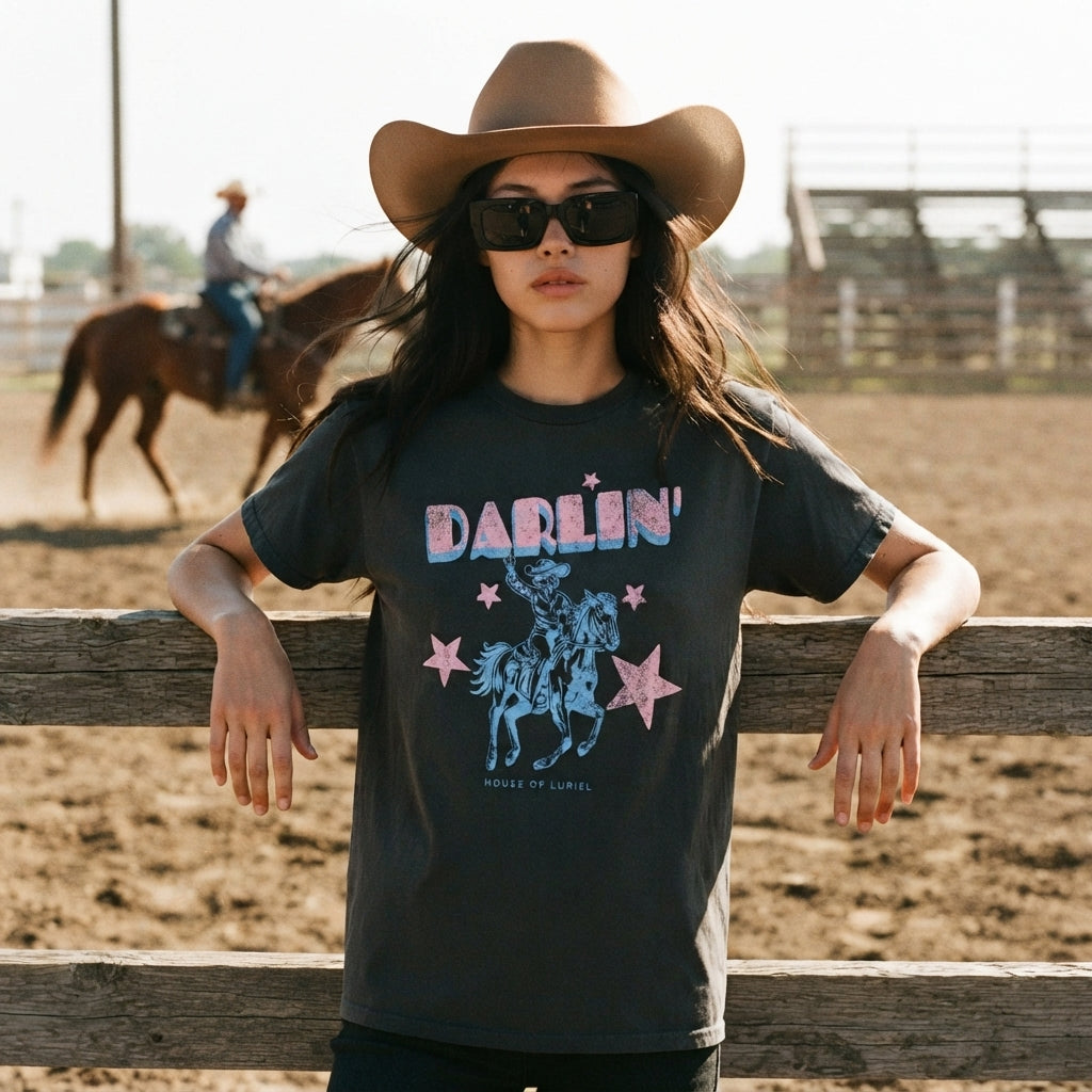 T-Shirt Darlin' Cowgirl T-Shirt Darlin' Cowgirl T-Shirt