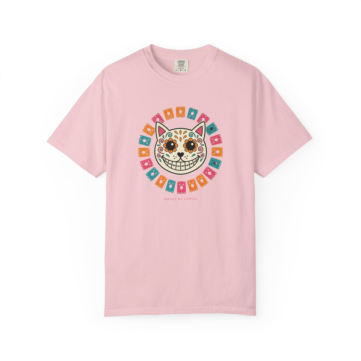 T-Shirt Day of the Dead Cat T-Shirt Day of the Dead Cat T-Shirt