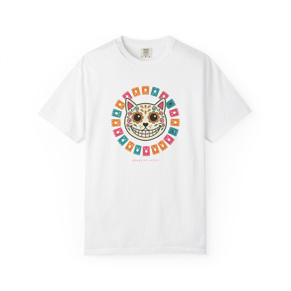 T-Shirt Day of the Dead Cat T-Shirt Day of the Dead Cat T-Shirt