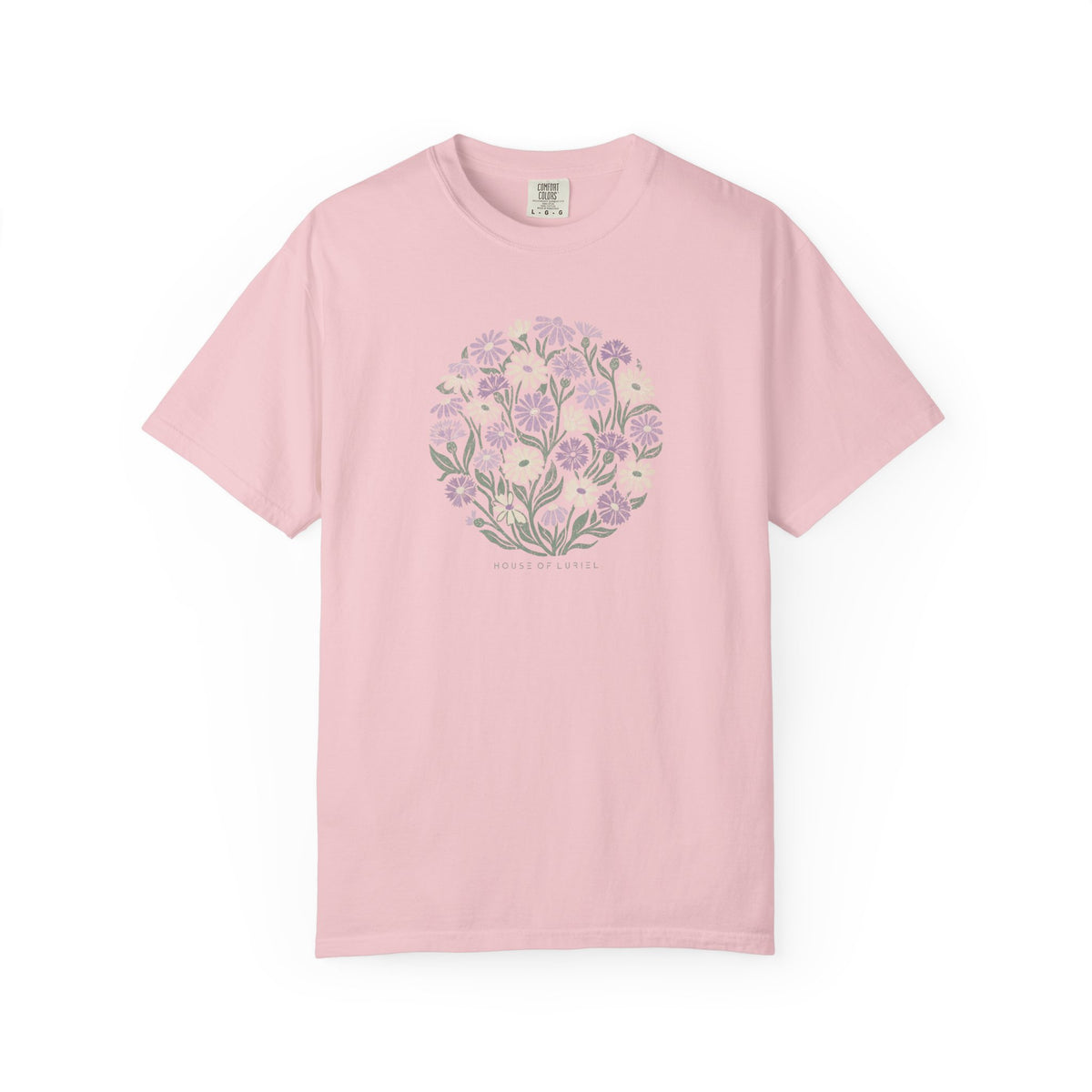 T-Shirt Floral Circle T-Shirt Floral Circle T-Shirt