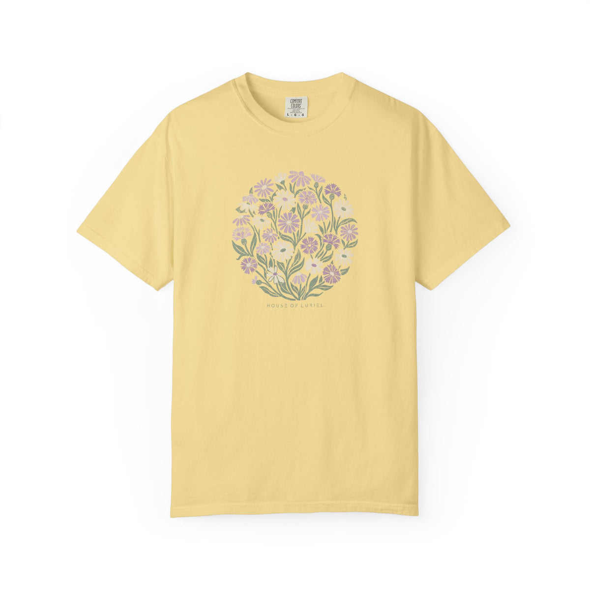 T-Shirt Floral Circle T-Shirt Floral Circle T-Shirt