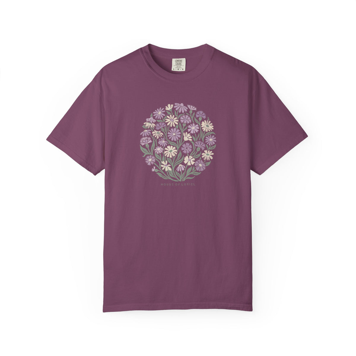 T-Shirt Floral Circle T-Shirt Floral Circle T-Shirt