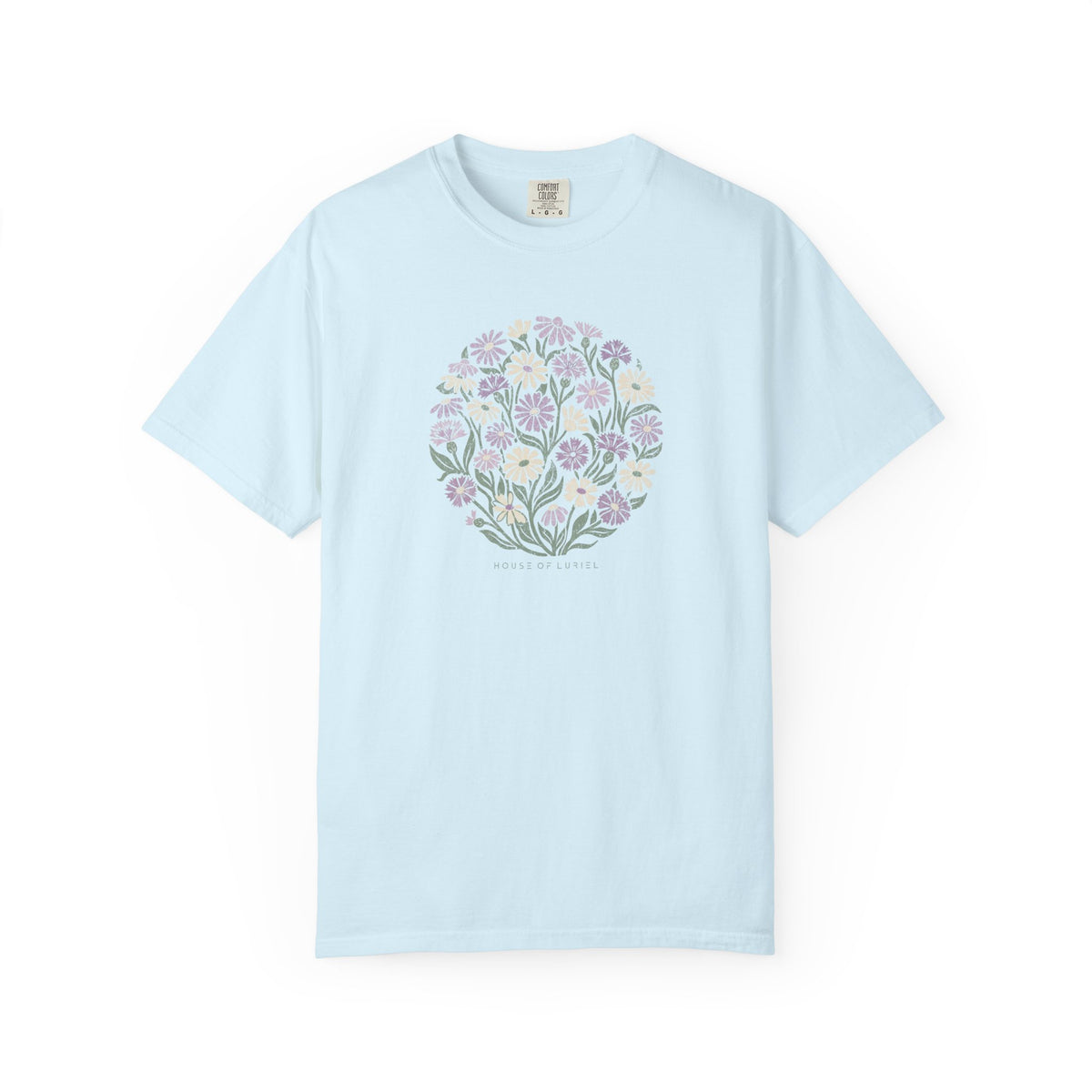 T-Shirt Floral Circle T-Shirt Floral Circle T-Shirt