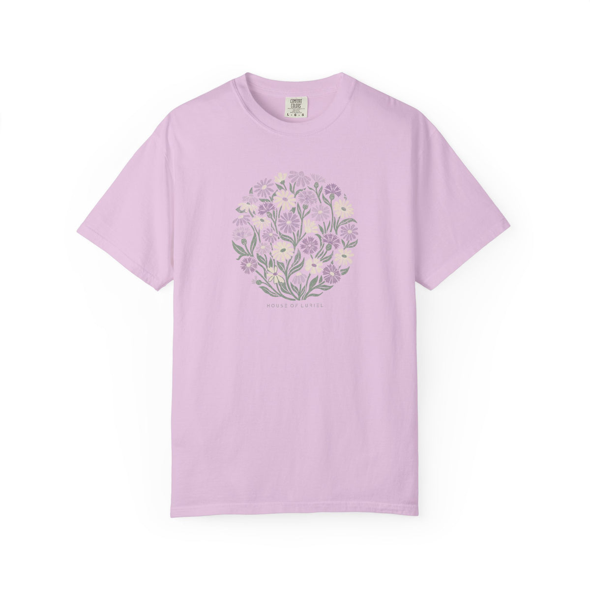 T-Shirt Floral Circle T-Shirt Floral Circle T-Shirt