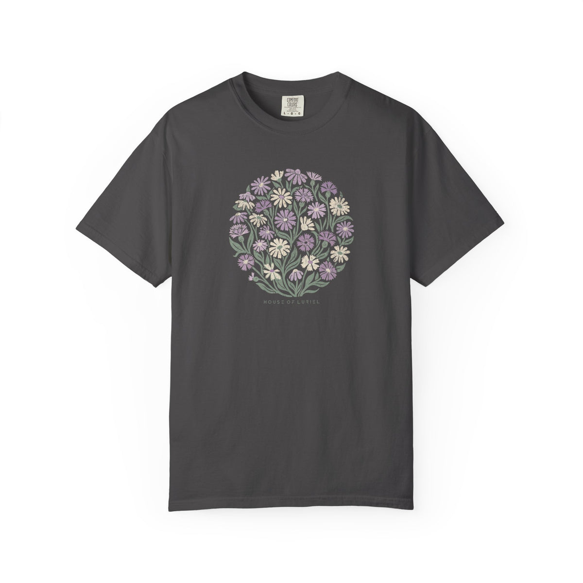 T-Shirt Floral Circle T-Shirt Floral Circle T-Shirt