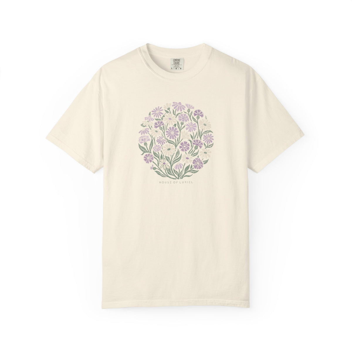 T-Shirt Floral Circle T-Shirt Floral Circle T-Shirt