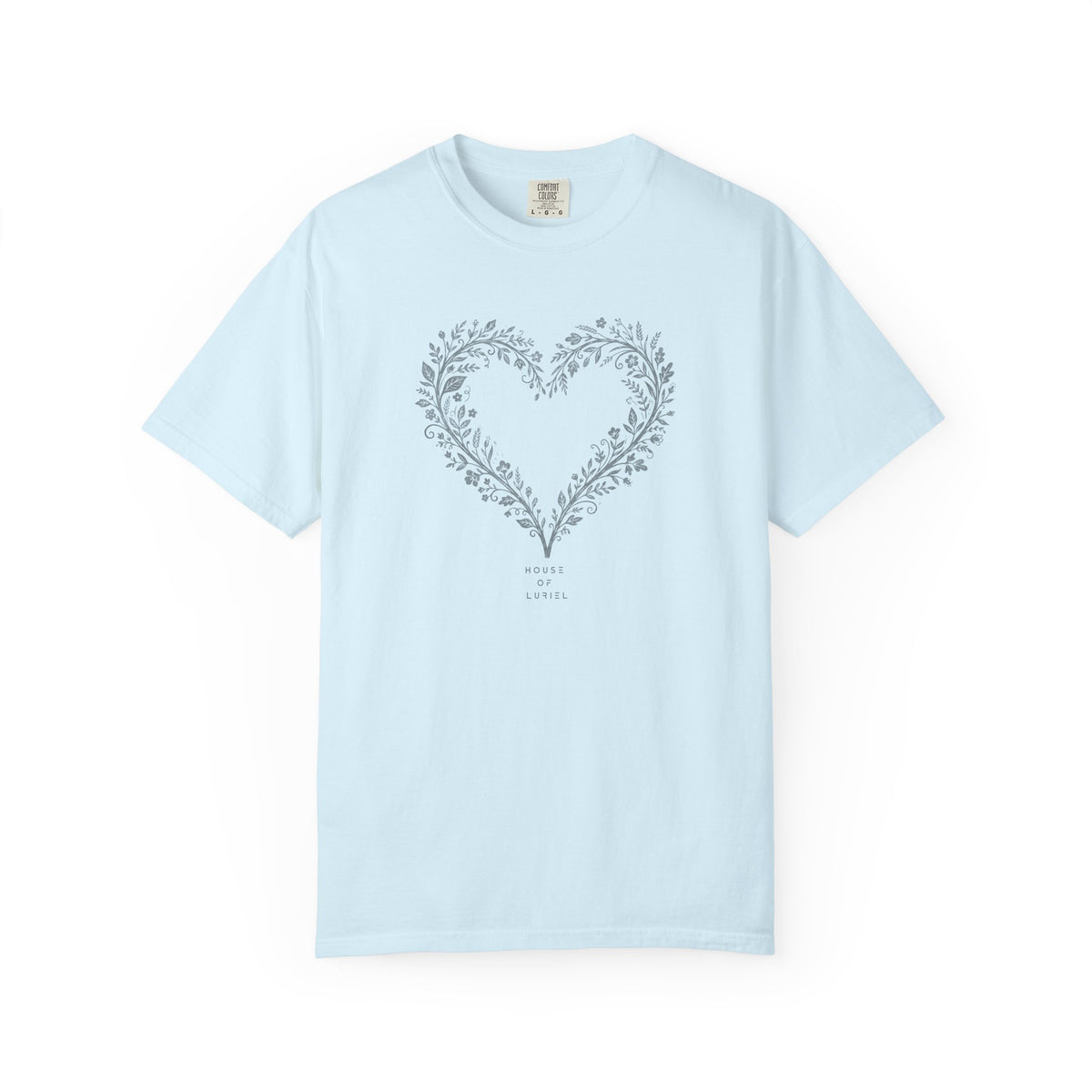 T-Shirt Floral Heart T-Shirt Floral Heart T-Shirt