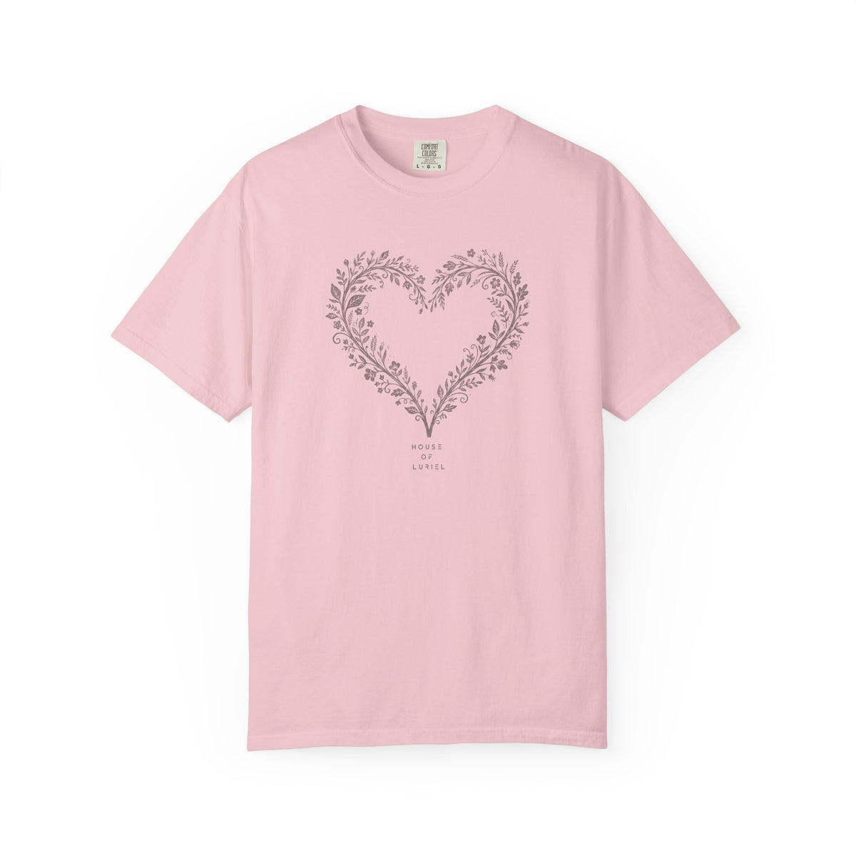 T-Shirt Floral Heart T-Shirt Floral Heart T-Shirt
