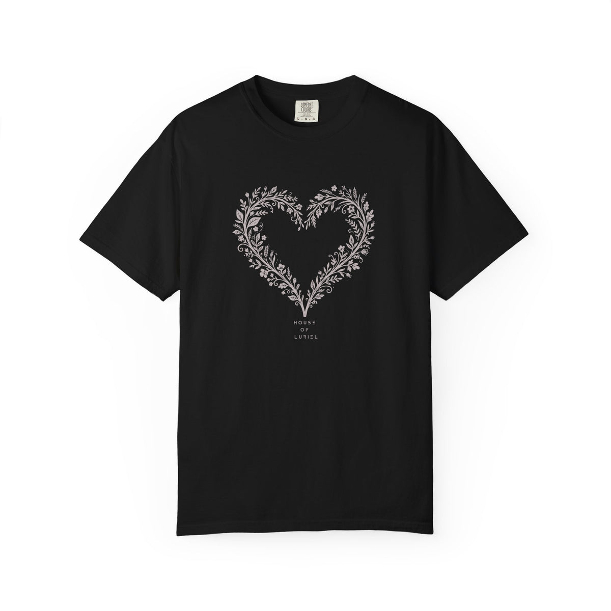 T-Shirt Floral Heart T-Shirt Floral Heart T-Shirt
